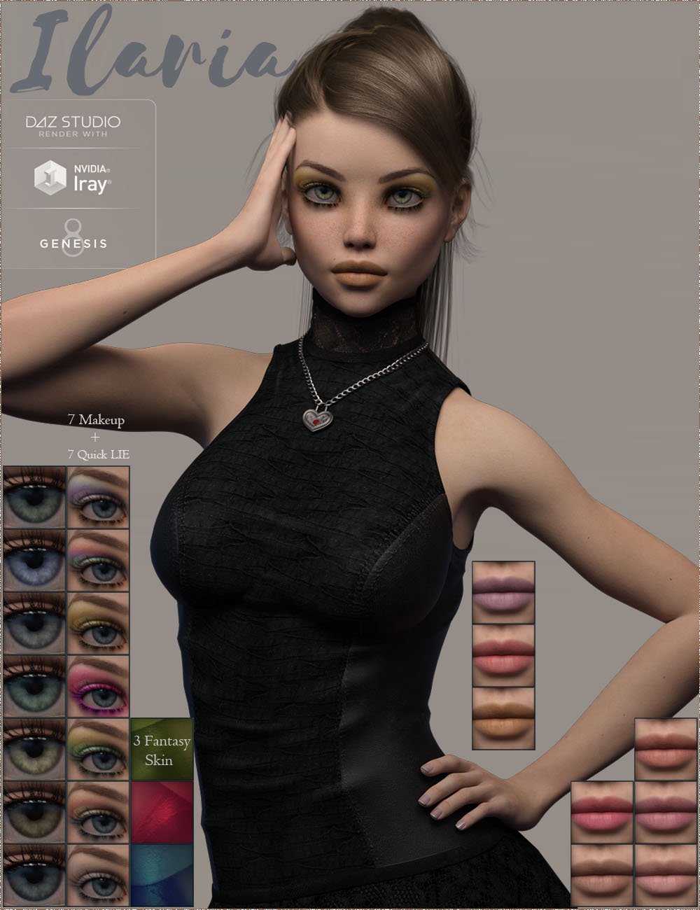 TDT-Ilaria for Genesis 8 Female