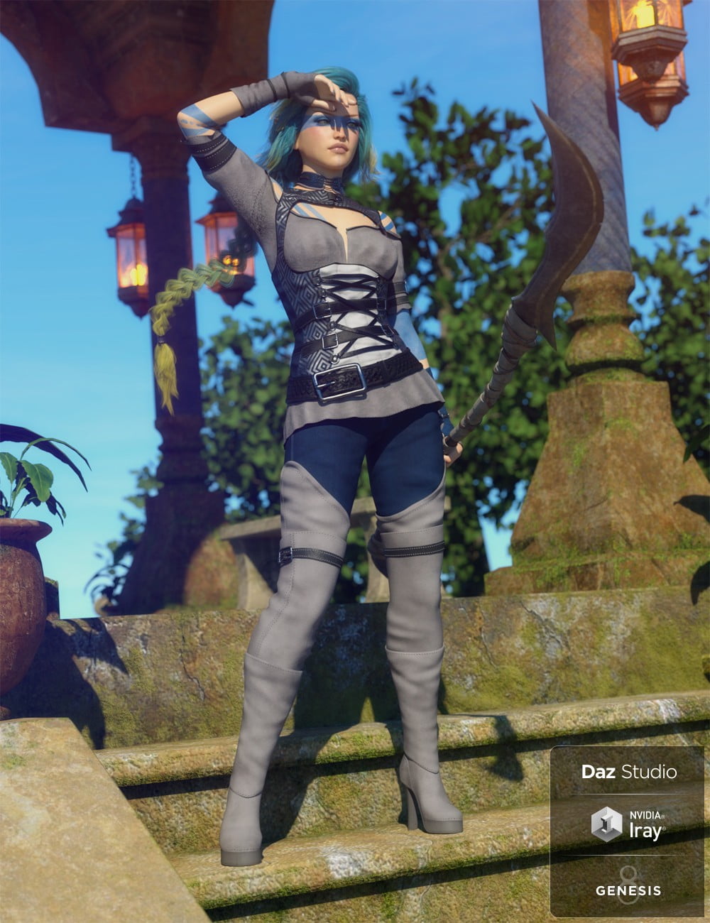 Woodland Rogue Outfit Textures