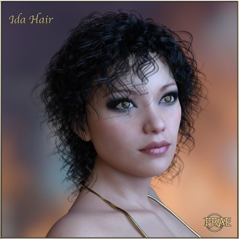 Prae Ida Hair For G3/G8 Daz