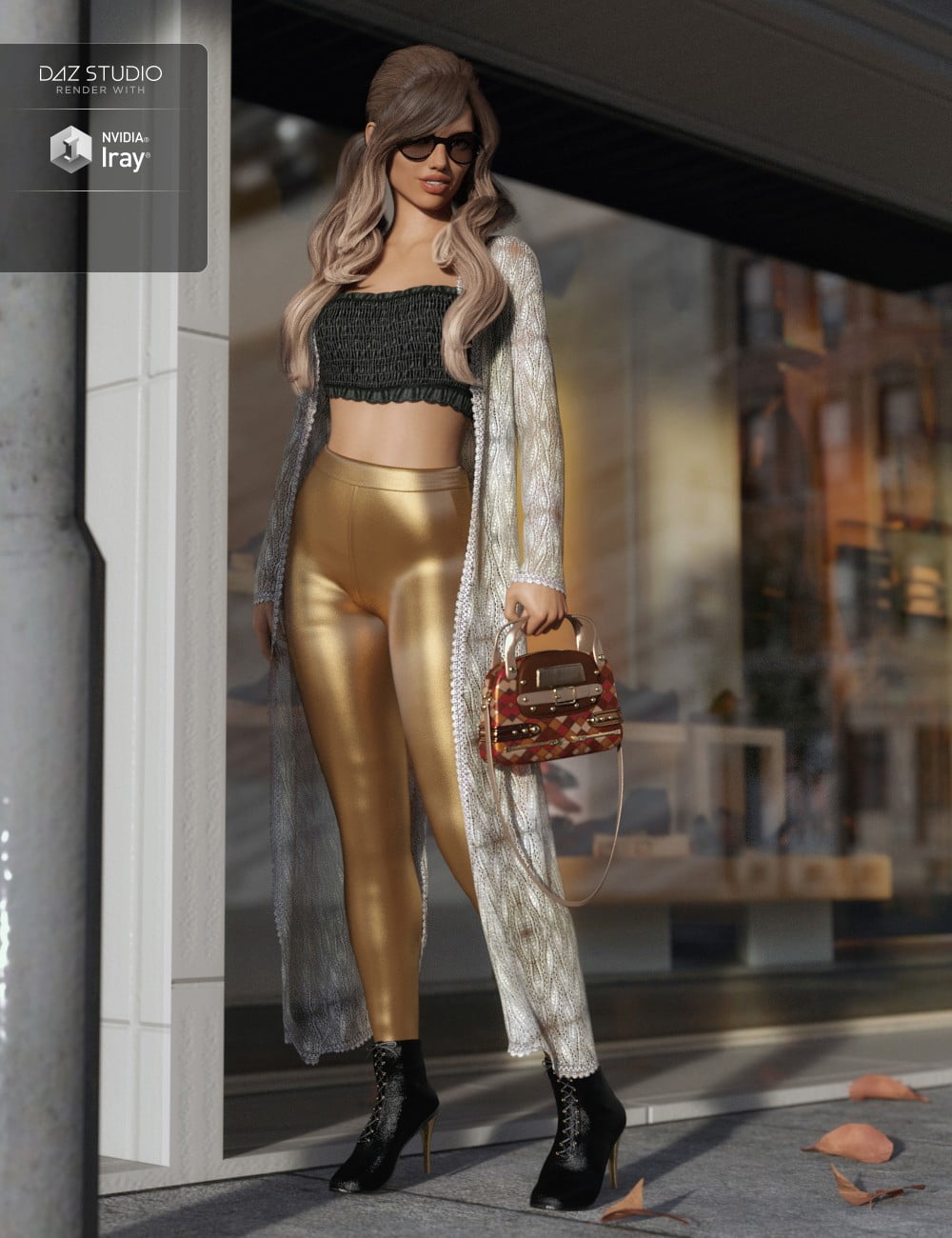 dForce Day Out Outfit Textures