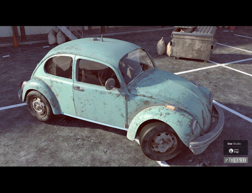 Retro Small Car