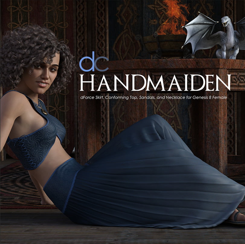 DC HandMaiden for Genesis 8 Female