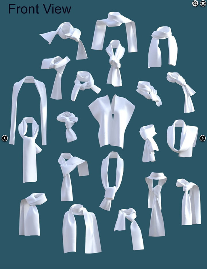 dForce Scarf Knots Collection