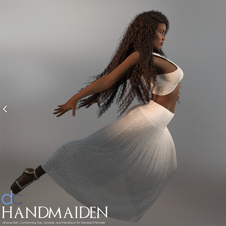 DC HandMaiden for Genesis 8 Female