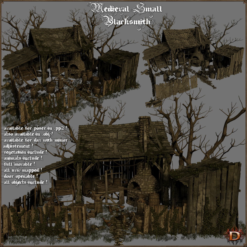 Medieval Small Blacksmith