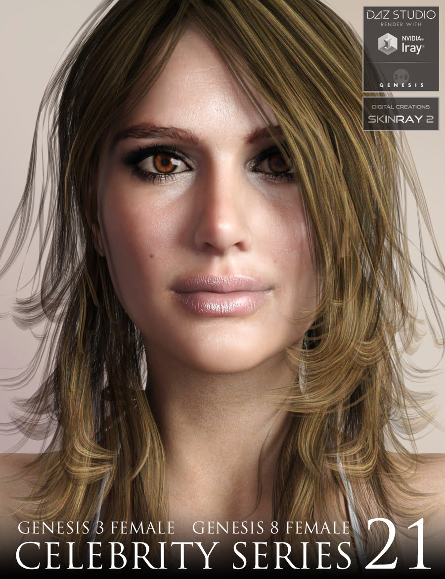 Celebrity Series 21 for Genesis 3 and Genesis 8 Female