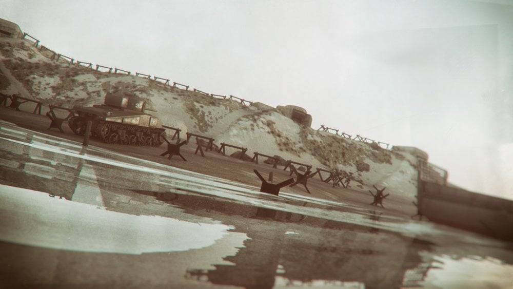 D-Day Landing Beach Diorama