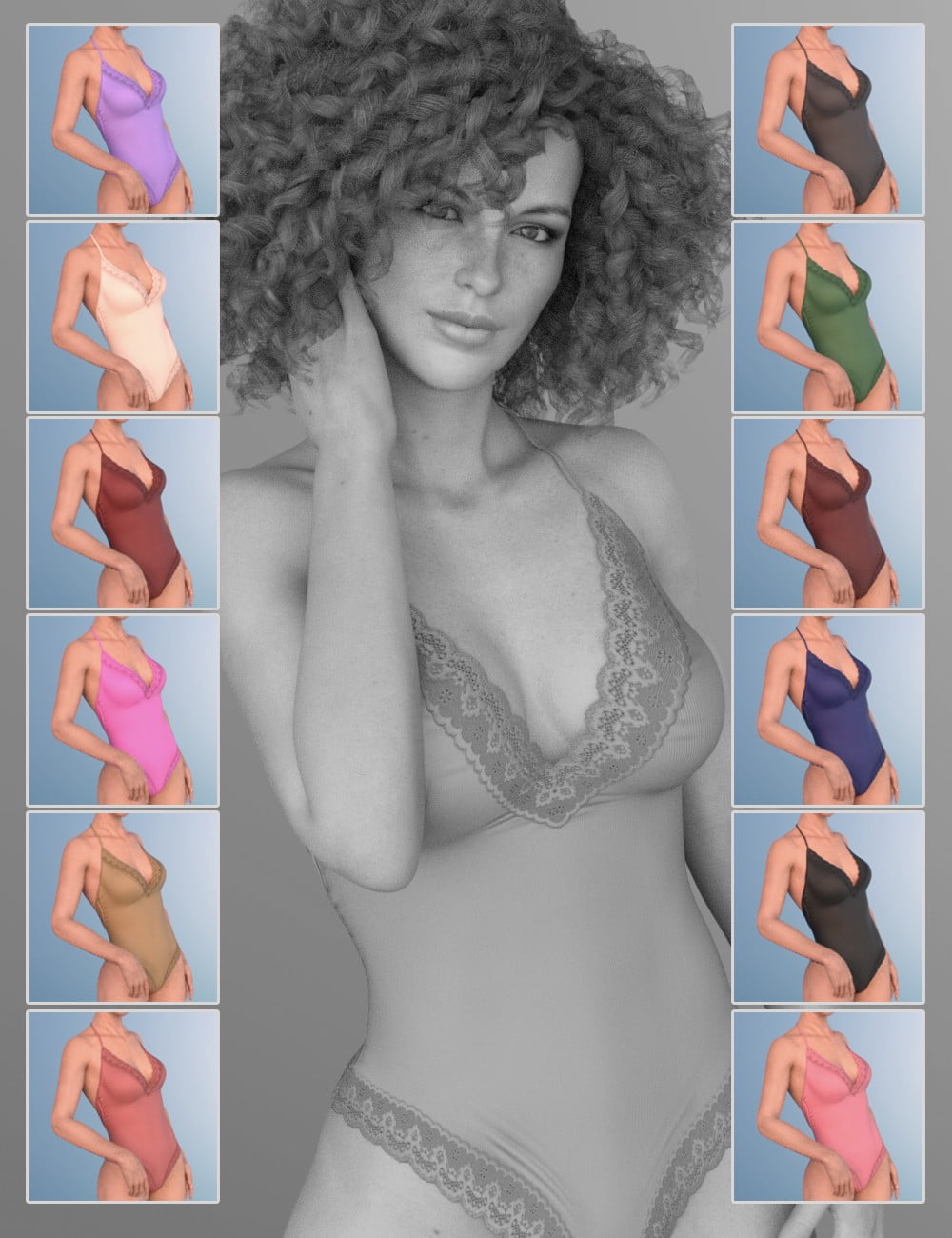 X-Fashion Forever Bodysuit for Genesis 8 Female(s)