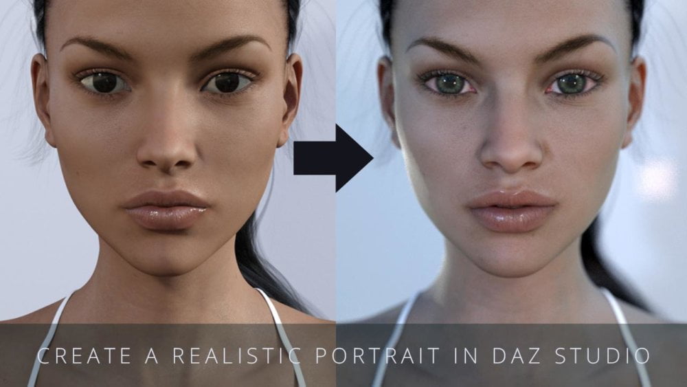 Create a Realistic Portrait in Daz Studio