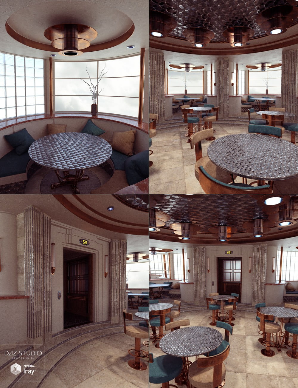 Classy Copper for Deco 12th Floor