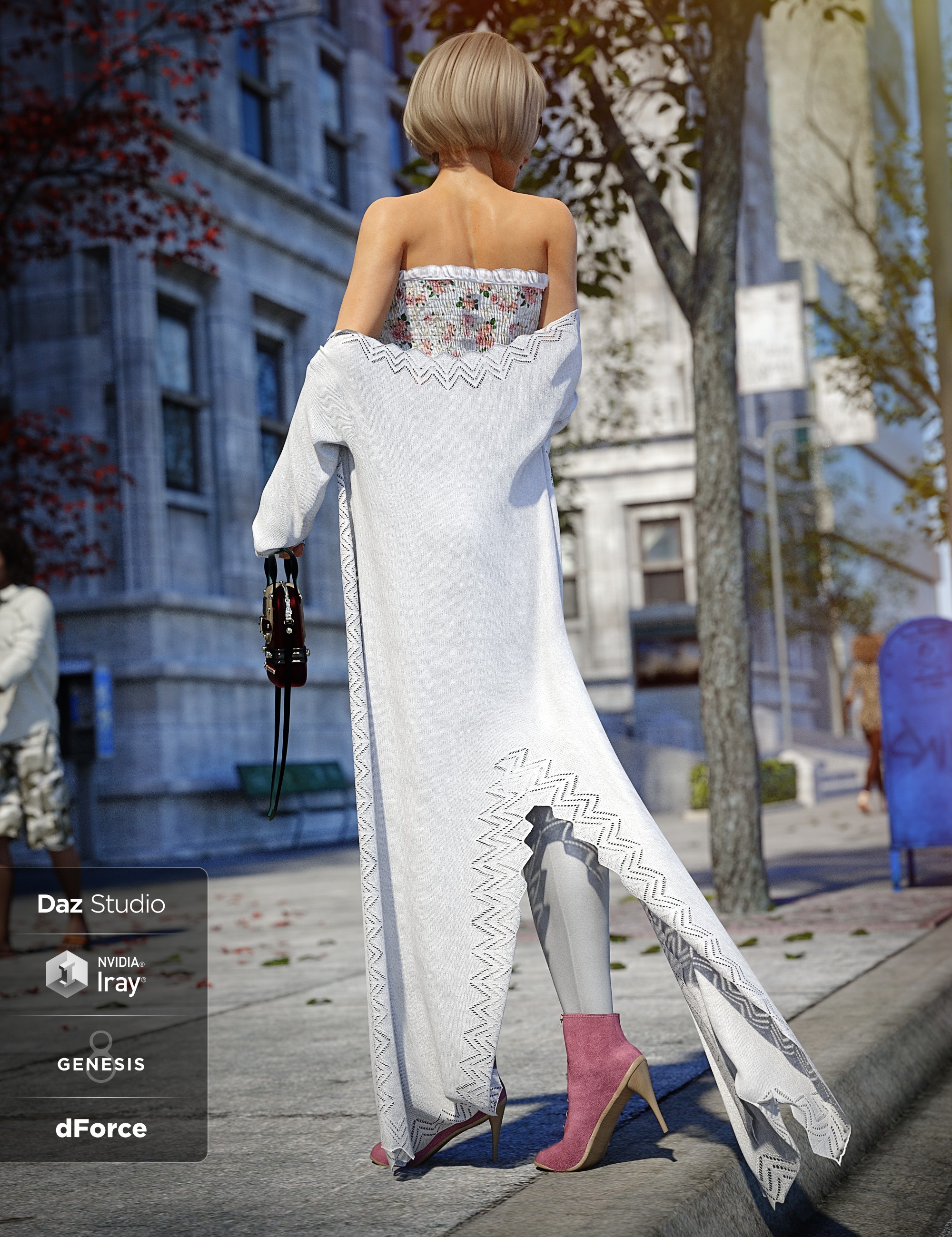 dForce Day Out Outfit for Genesis 8 Female(s)