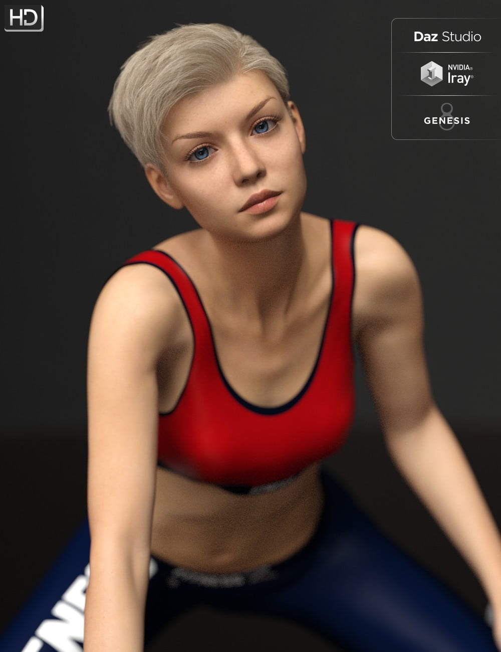 Gianna HD For Genesis 8 Female