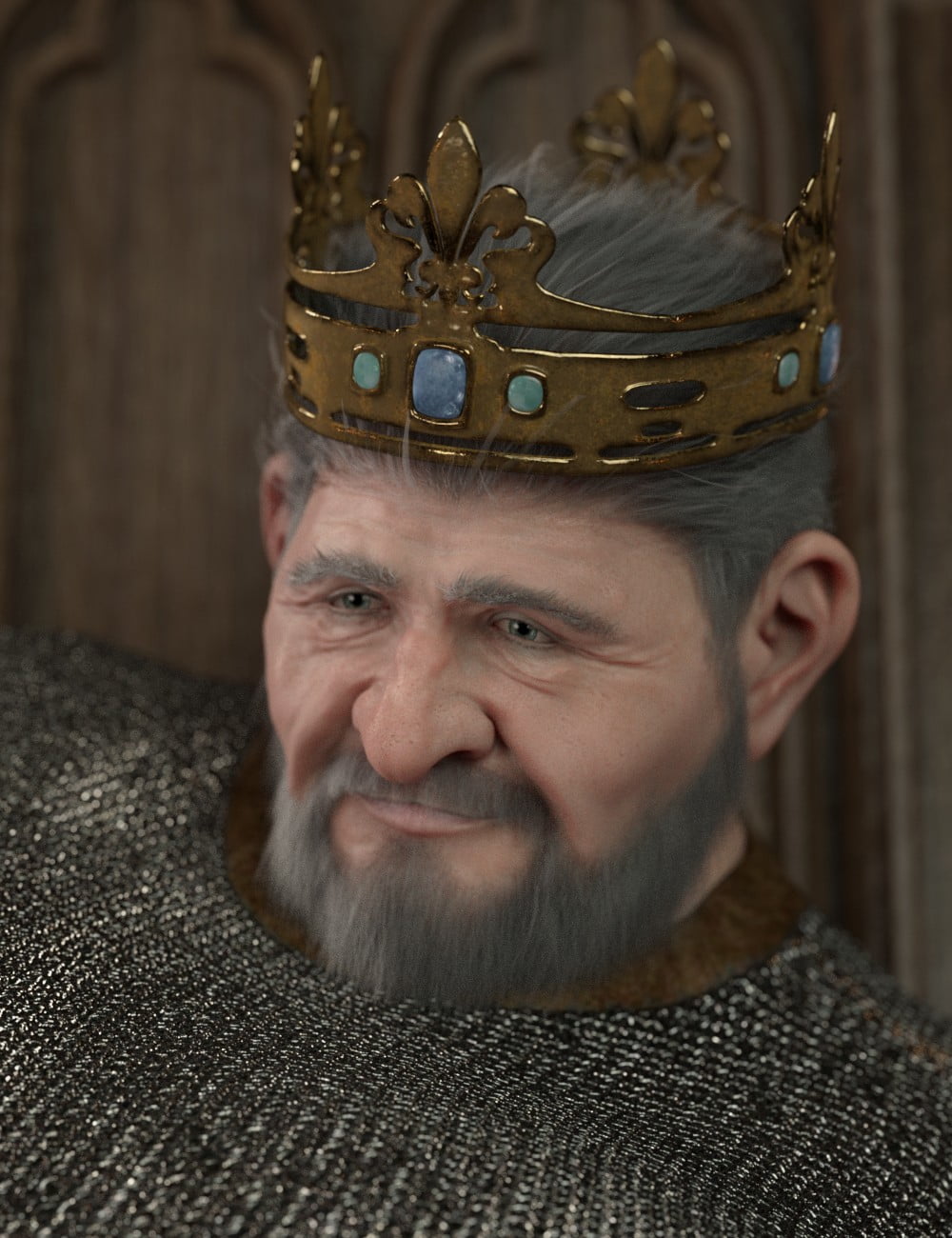 King George HD for Genesis 8 Male