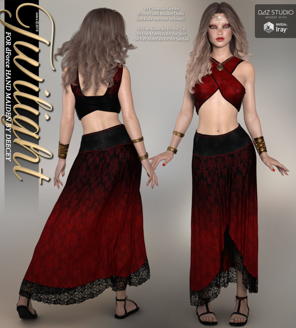 Twilight for dForce Hand Maiden G8F