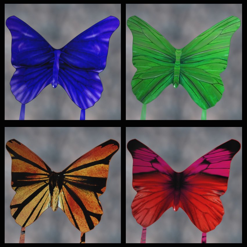 Prae-Kites for G3 G8 Daz