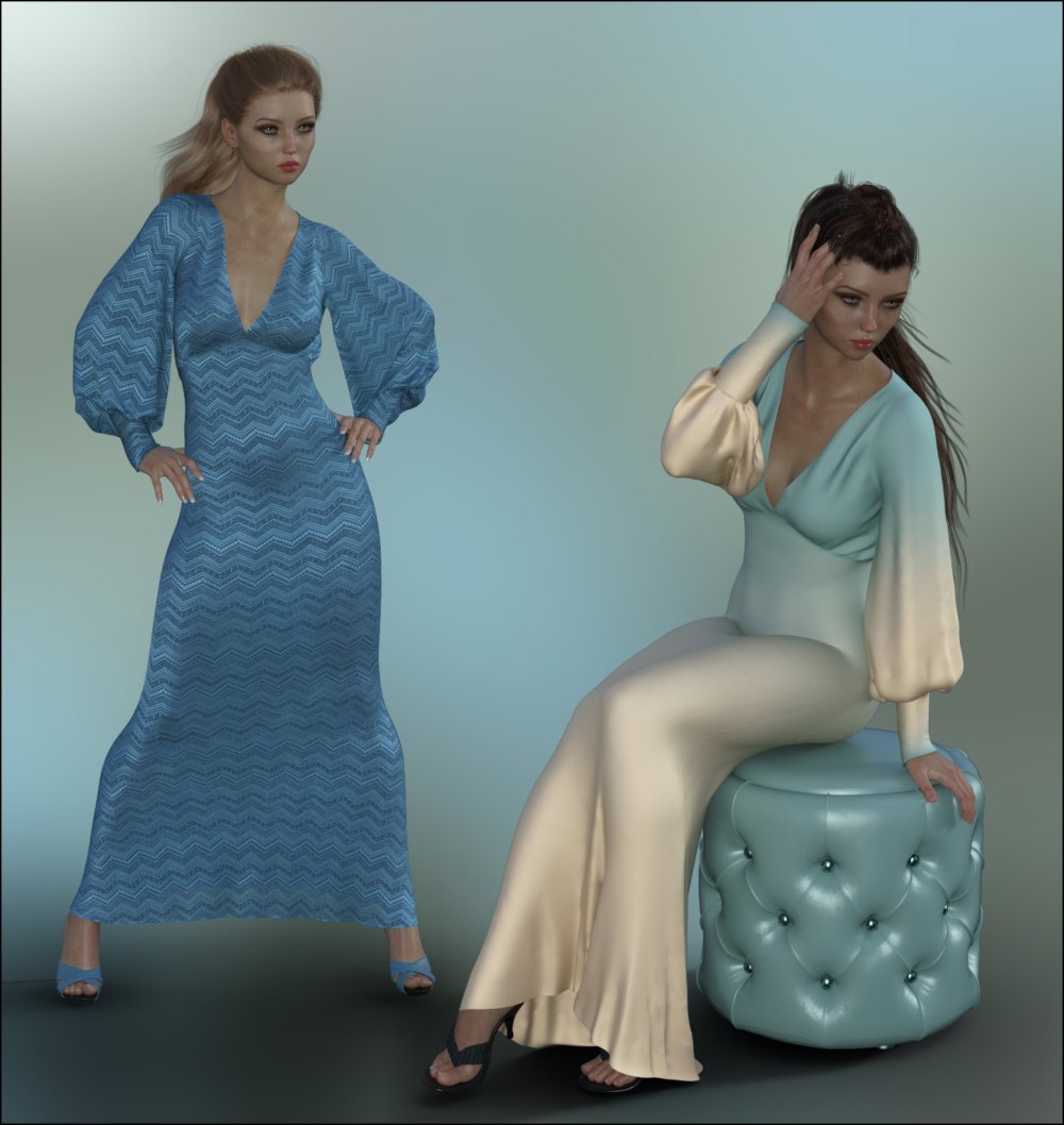 dForce - Abigails Dress for G8F