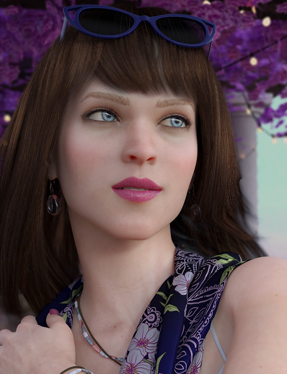 LY Mira Gray HD for Genesis 8 Female