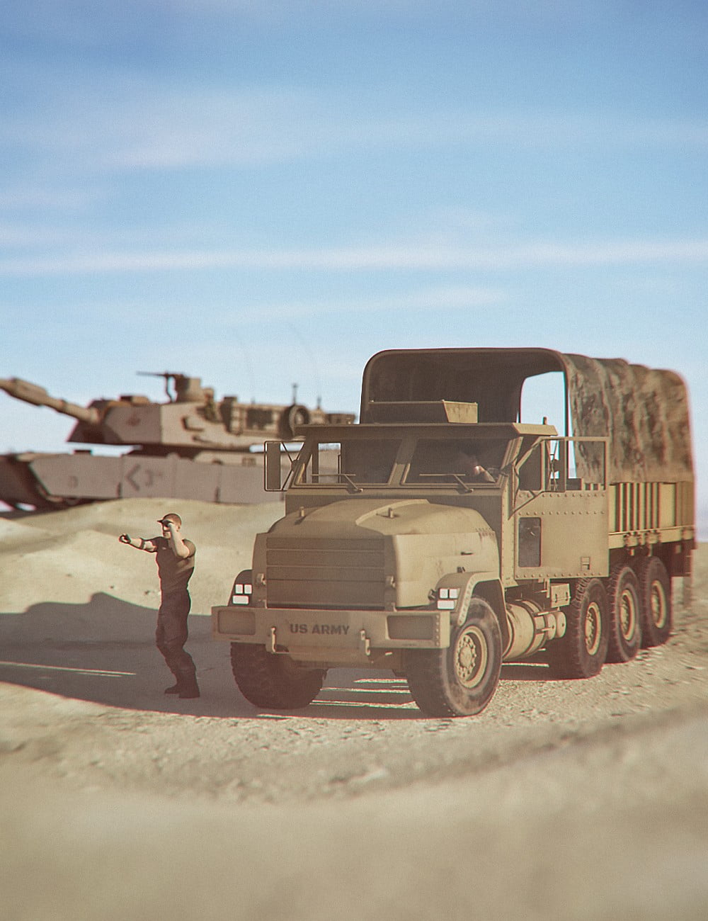 Military 1050 Truck And Troop Transport ⋆ 3d Stuff Community