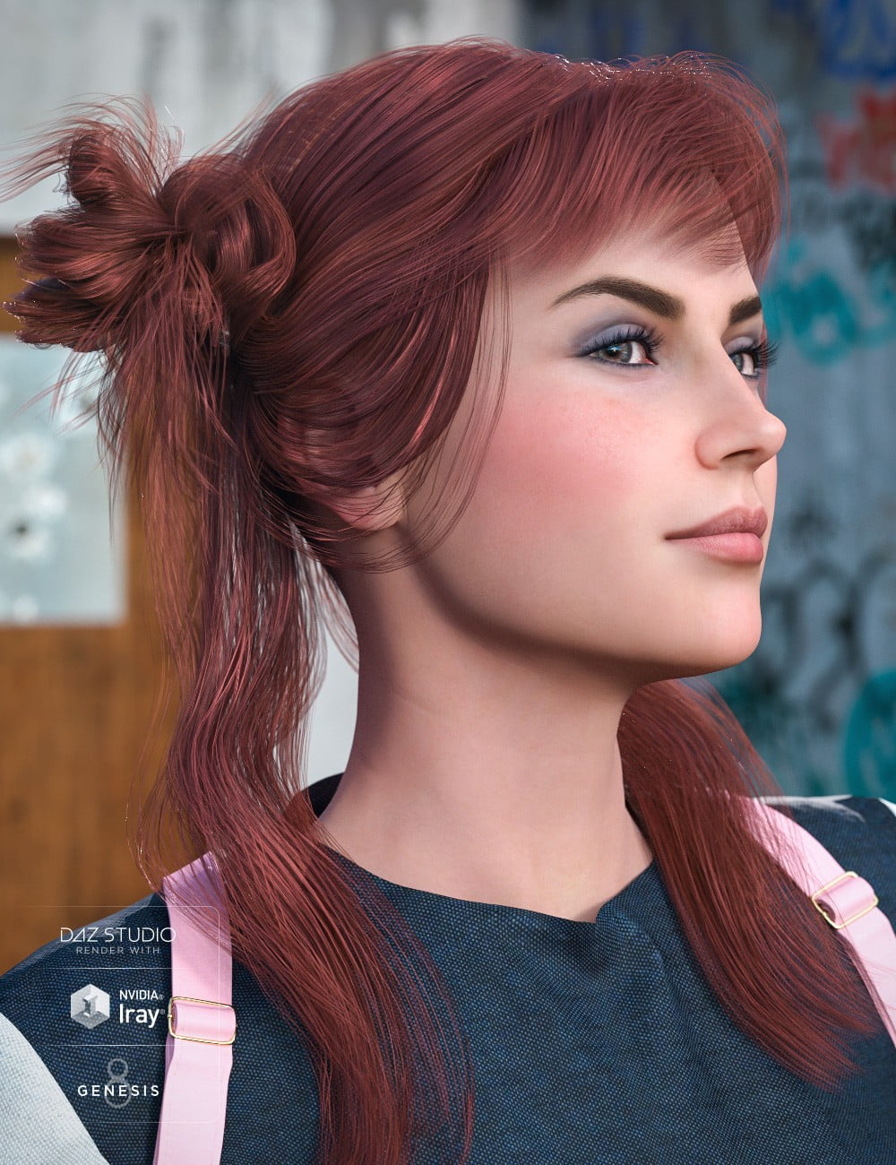 Innocent Hair for Genesis 8 Female(s)