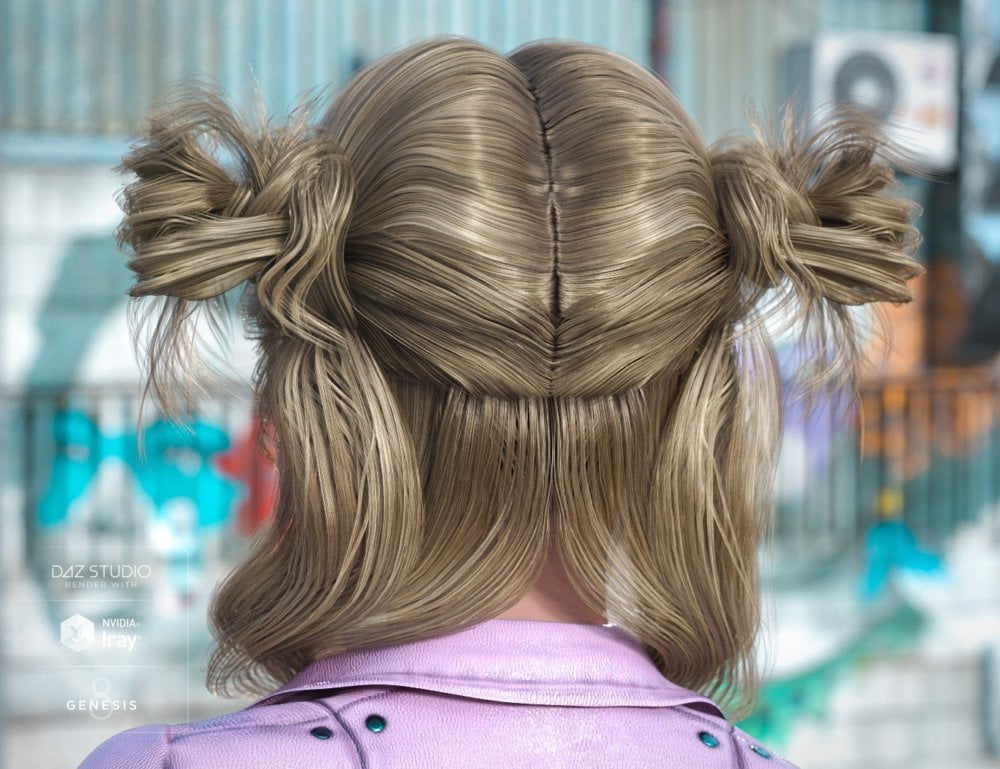 Innocent Hair for Genesis 8 Female(s) Expanded