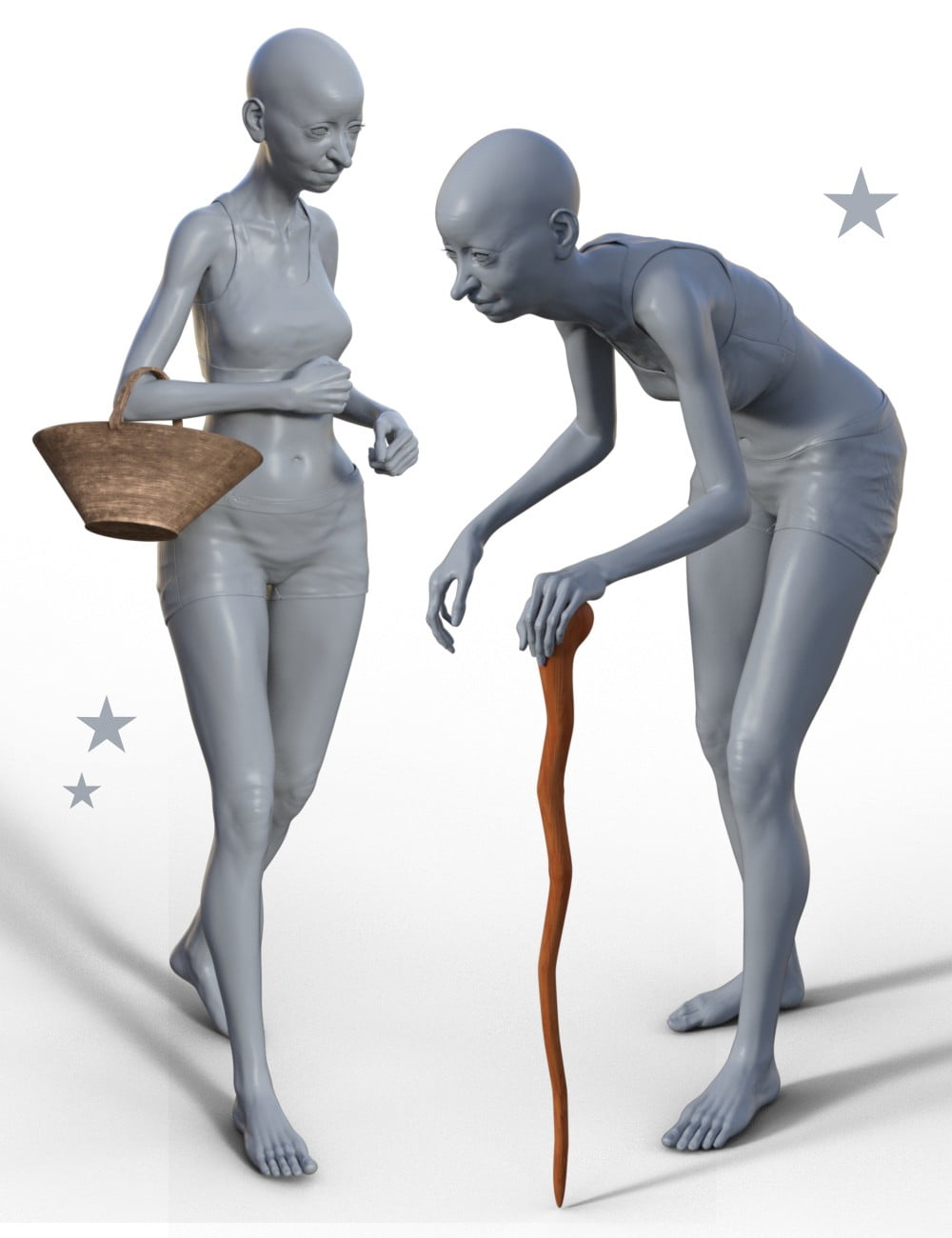 Edie 8 Props and Poses