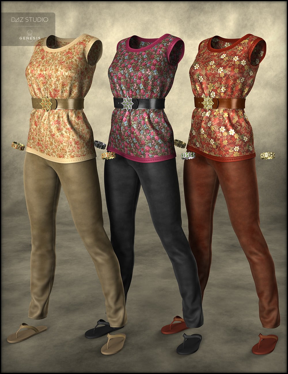 Blooming Outfit for Genesis 8 Female(s)