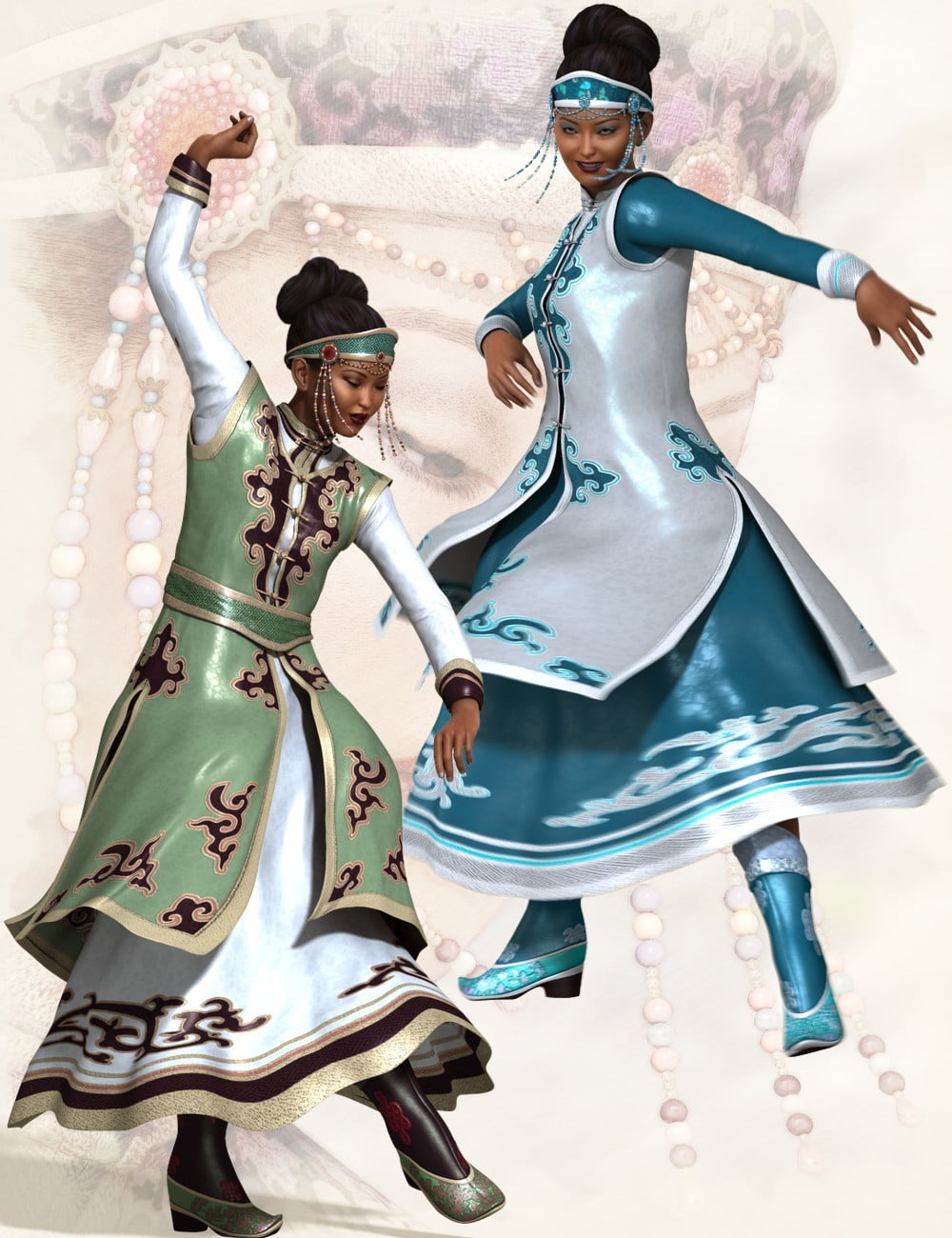 Mongolian Beauty-Clothes Expansion