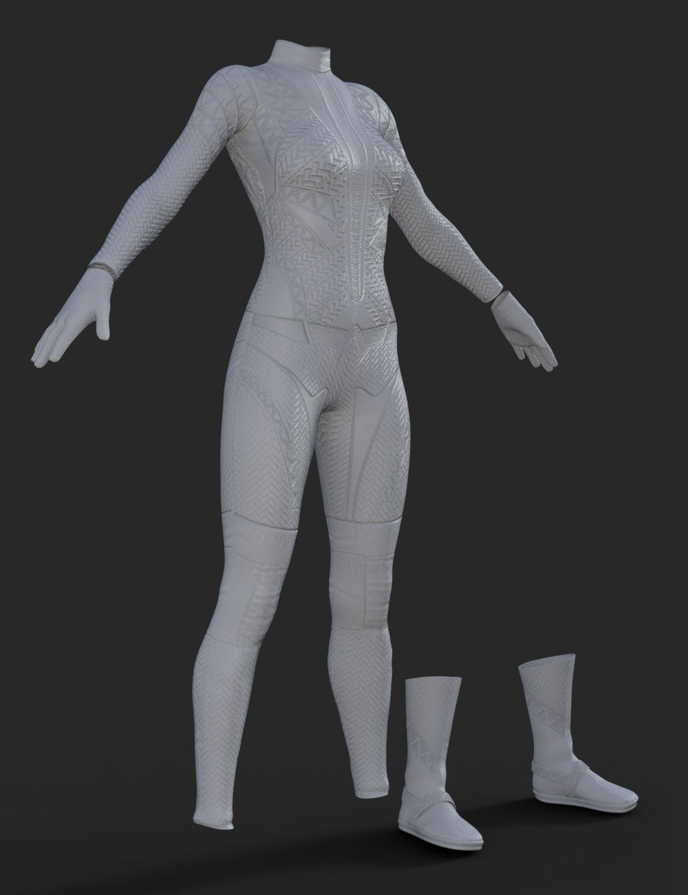 X-Fashion Sci Bodysuit 6 for Genesis 8 Female(s)