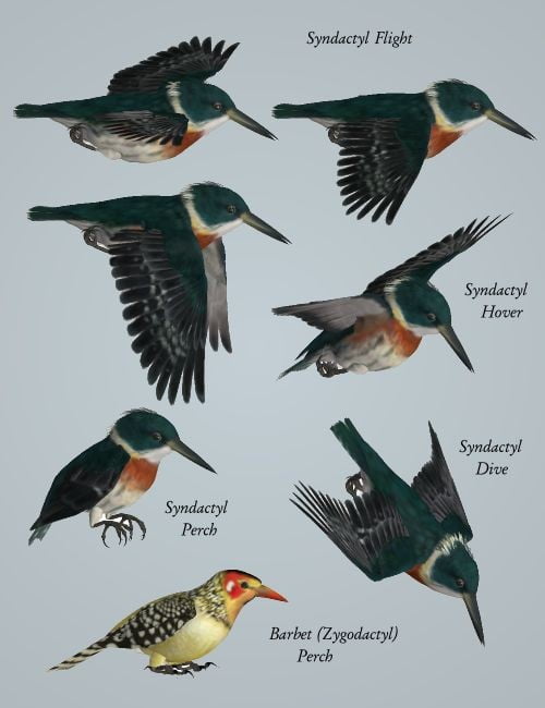 Songbird ReMix: Pose Pack 2