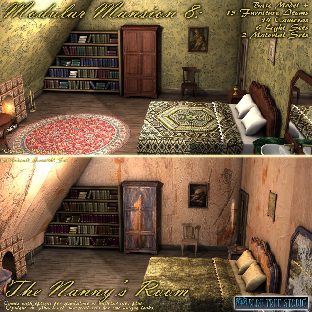 Modular Mansion 8 The Nannys Room