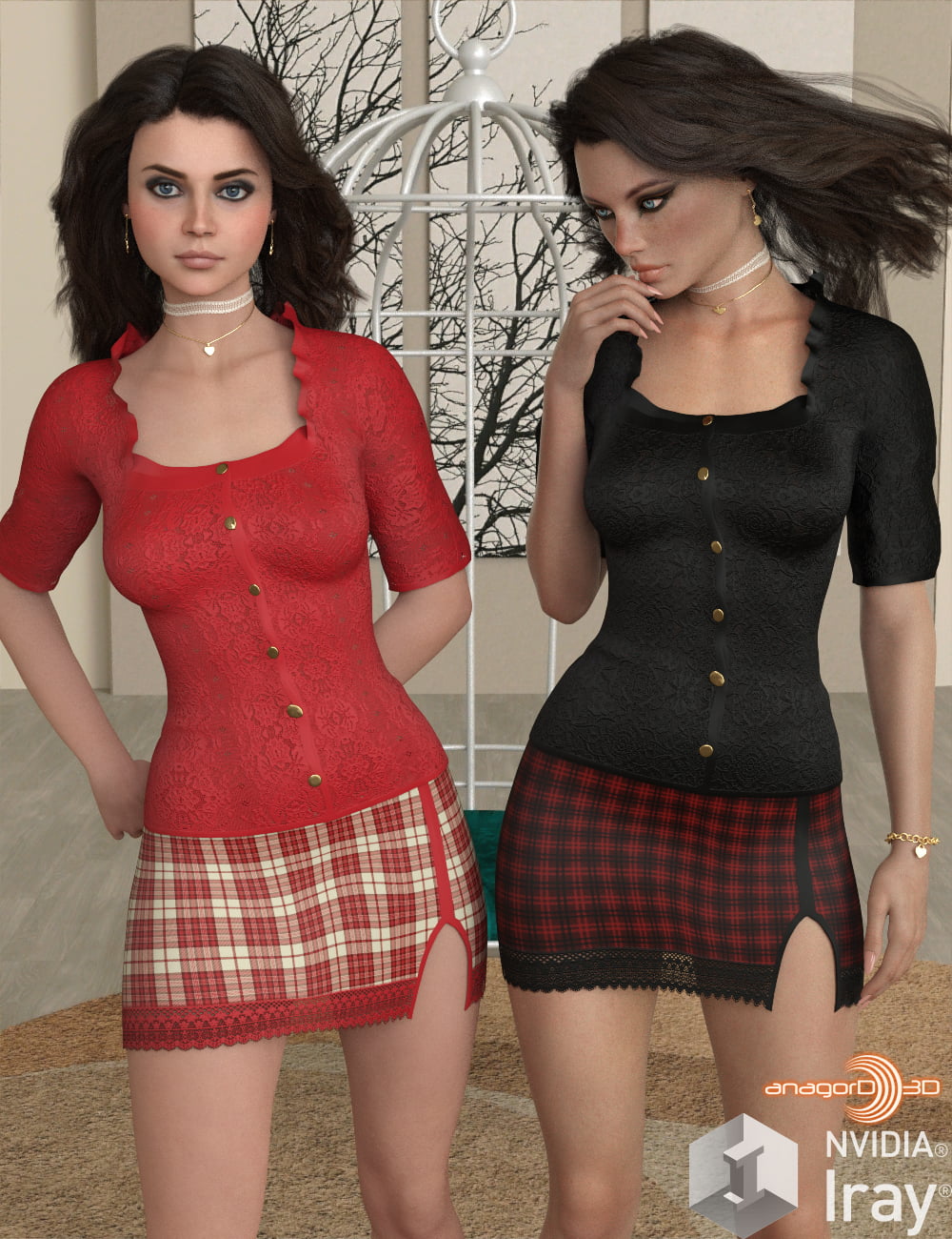 VERSUS - Sex Appeal - Blouse and Skirt for G8 and V8