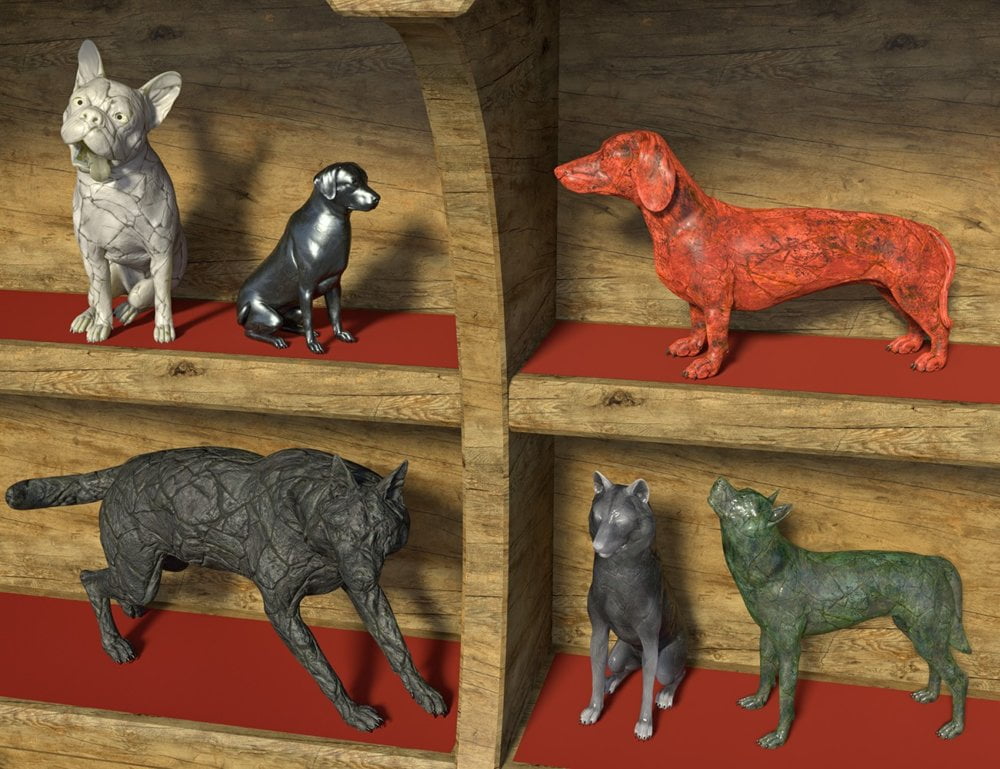 Oso Rock Dogs for Daz Dog 8