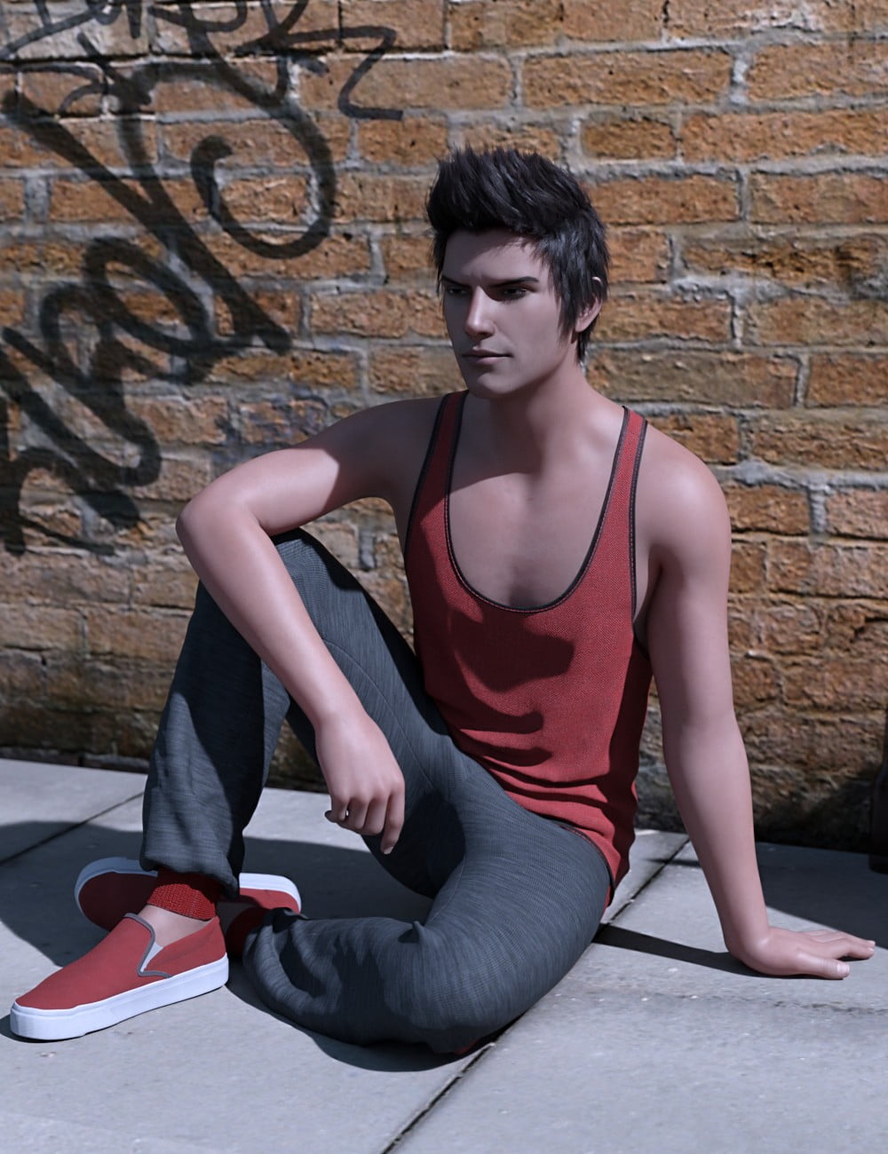 dForce Urban Casual Outfit for Genesis 8 Male