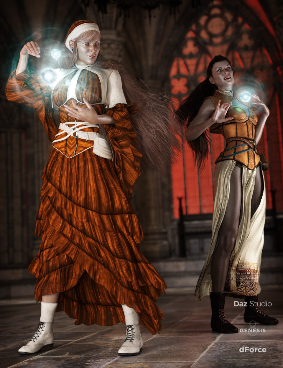 dForce Wild Winds Outfit for Genesis 8 Female(s)