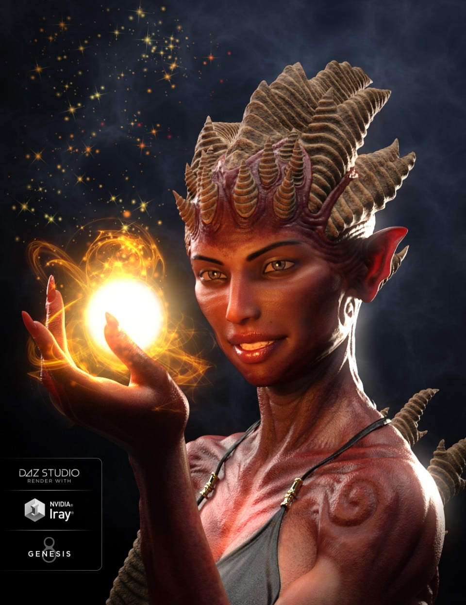 Hell Princess HD for Genesis 8 Female