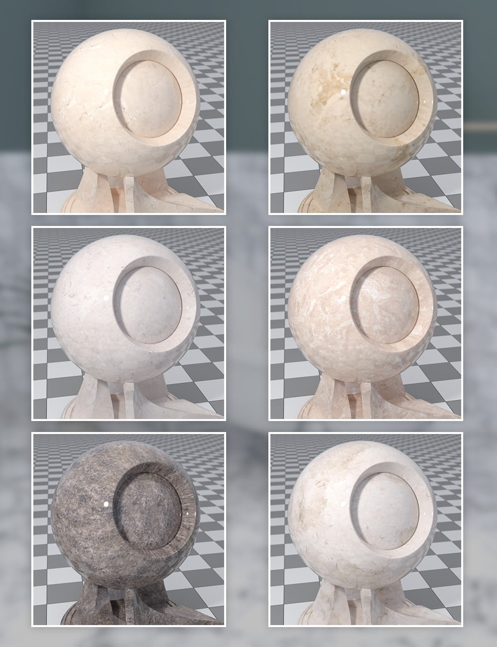 Marble Collection - Iray Shaders