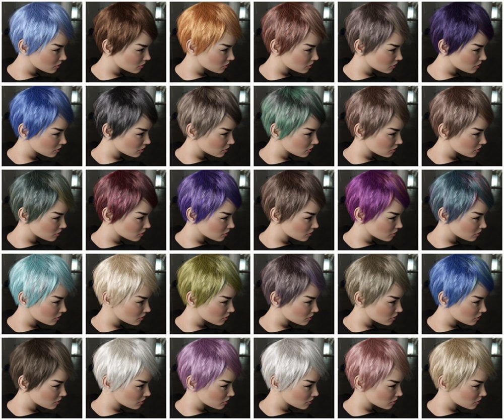 OOT Hairblending 2.0 Texture XPansion for Rose Hair