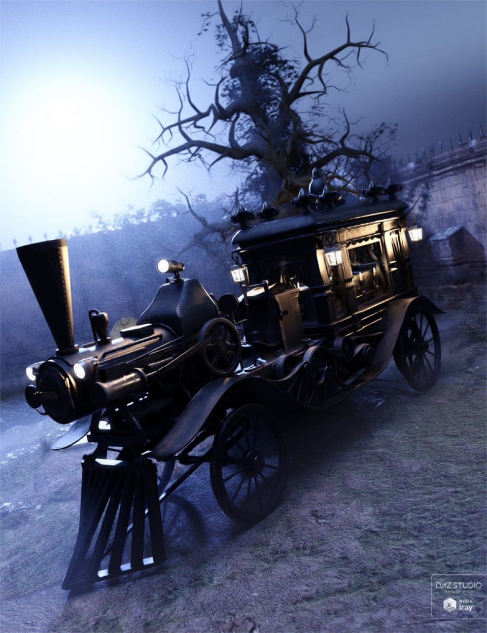 Our Permanent Address Steam-Powered Hearse