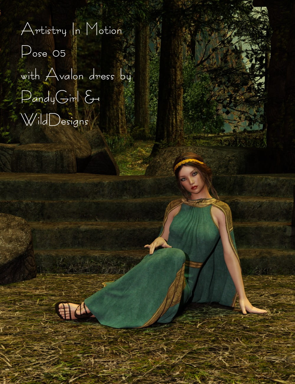 dForce Ready - Artistry in Motion Poses for Genesis 8 Female