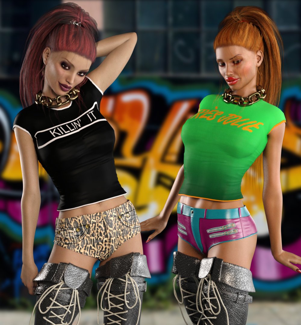 InStyle - Tshirt & Short for G3 female(s) V7