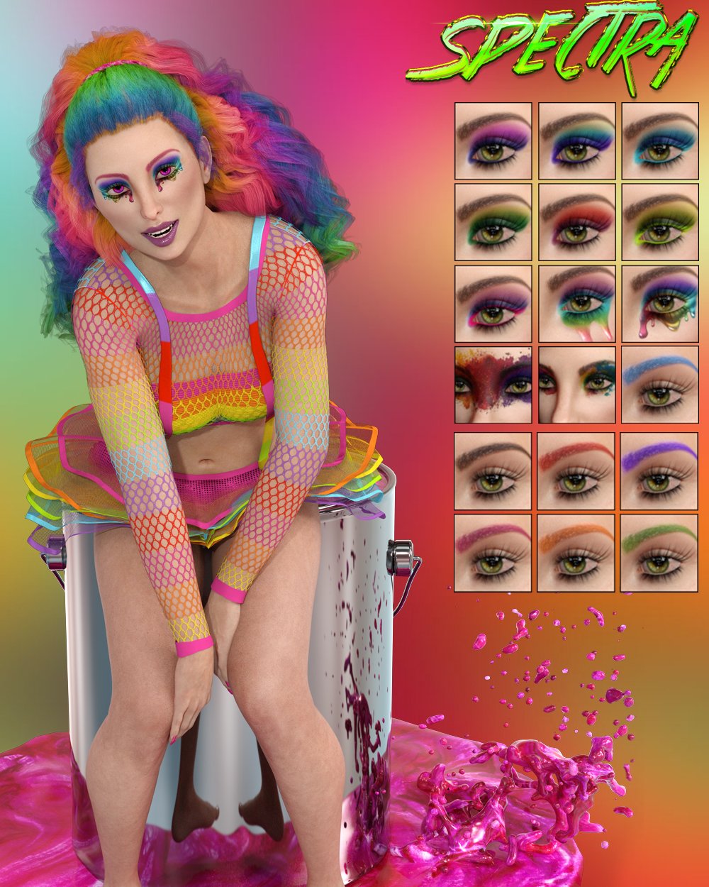 Spectra and Spectra Props for Genesis 8 Female