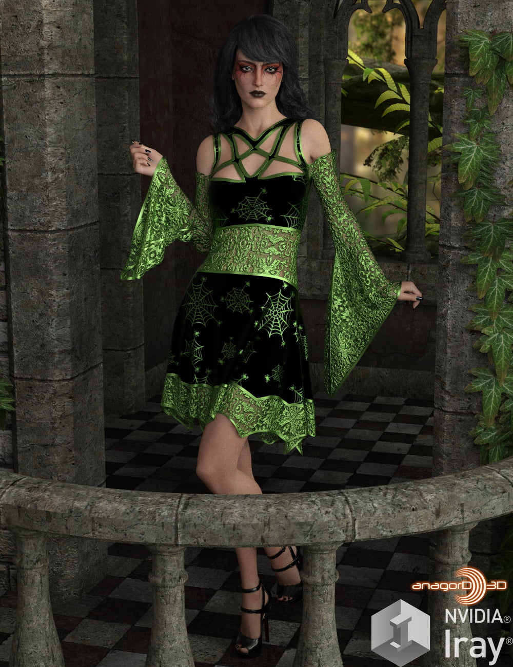 VERSUS - Nocturne dForce dress for G8F