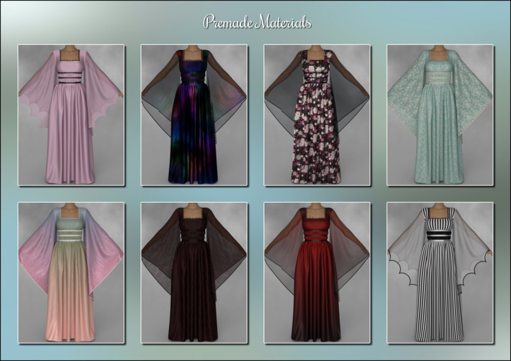 dForce - Lily Dress for G8F