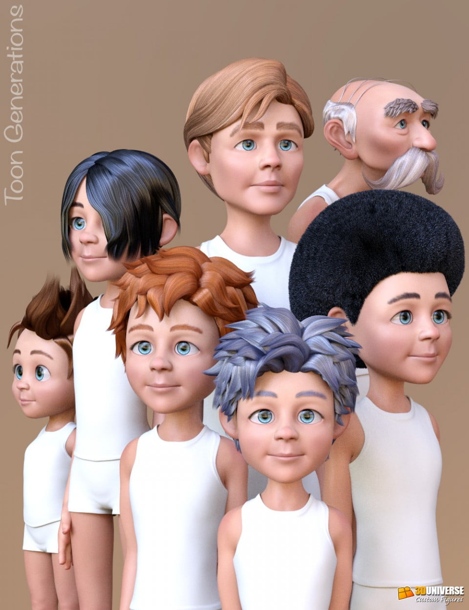 Genesis hair 8. Toon Generations Essentials for Genesis 8. Hair toon Daz Studio. Toon Generations. Toon Generations 4 Mega-Bundle for Genesis 8.