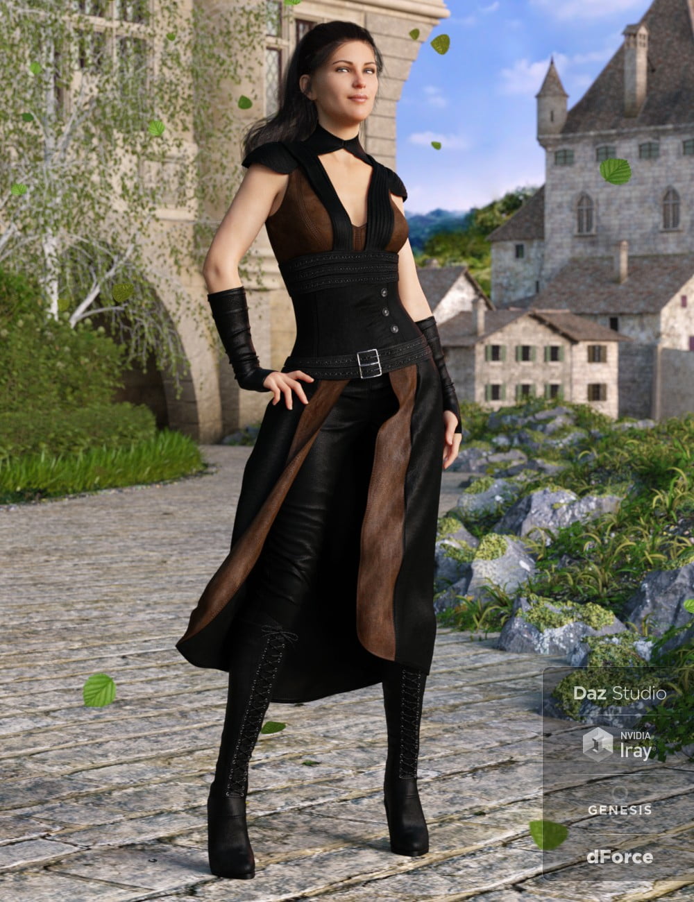 dForce Greenborough Adventure Outfit for Genesis 8 Female(s)