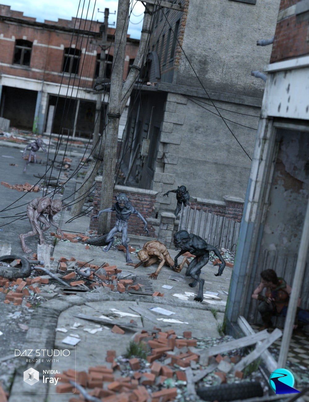 Now-Crowd Billboards - Alien Predators