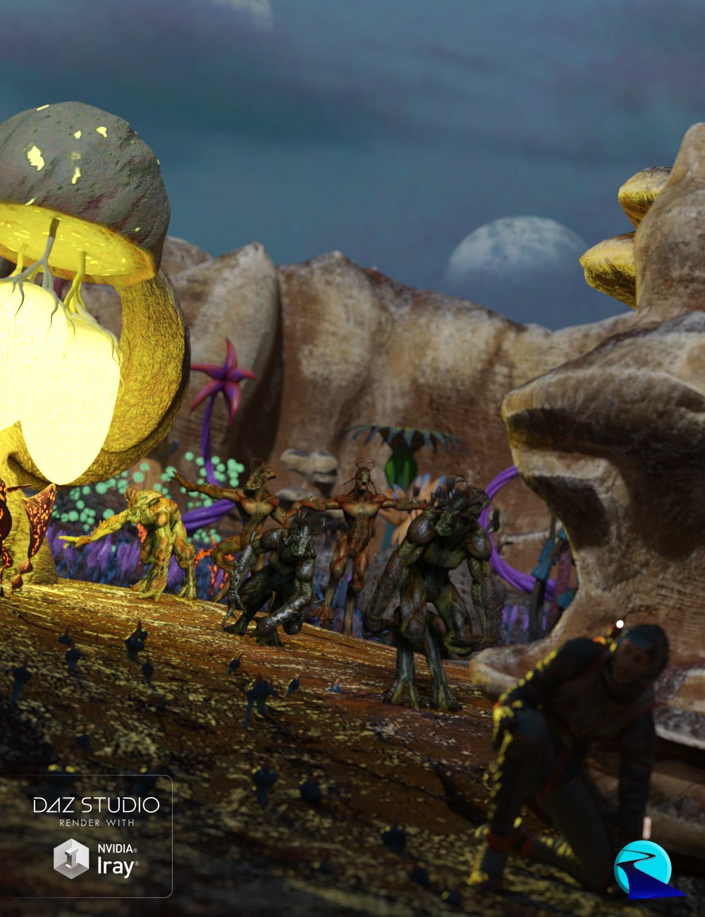 Now-Crowd Billboards - Alien Predators