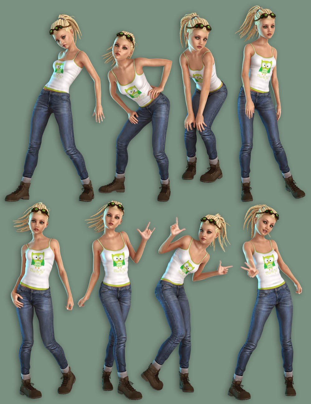 Capsces Goth Punk Teen Josie 7