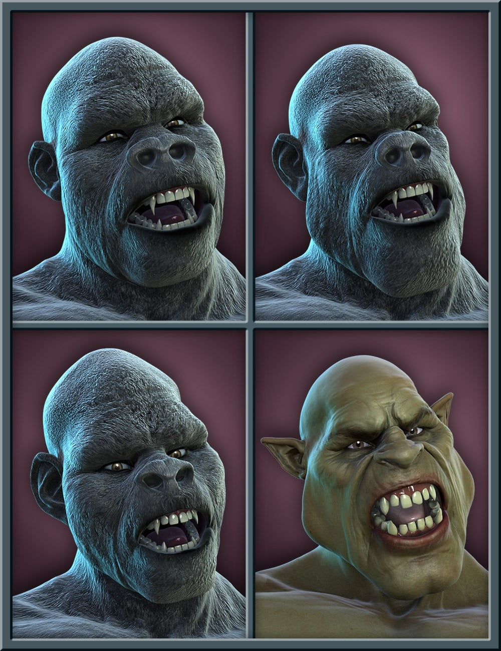 Capsces Creature Creator Shapes for Genesis 2 Male(s)