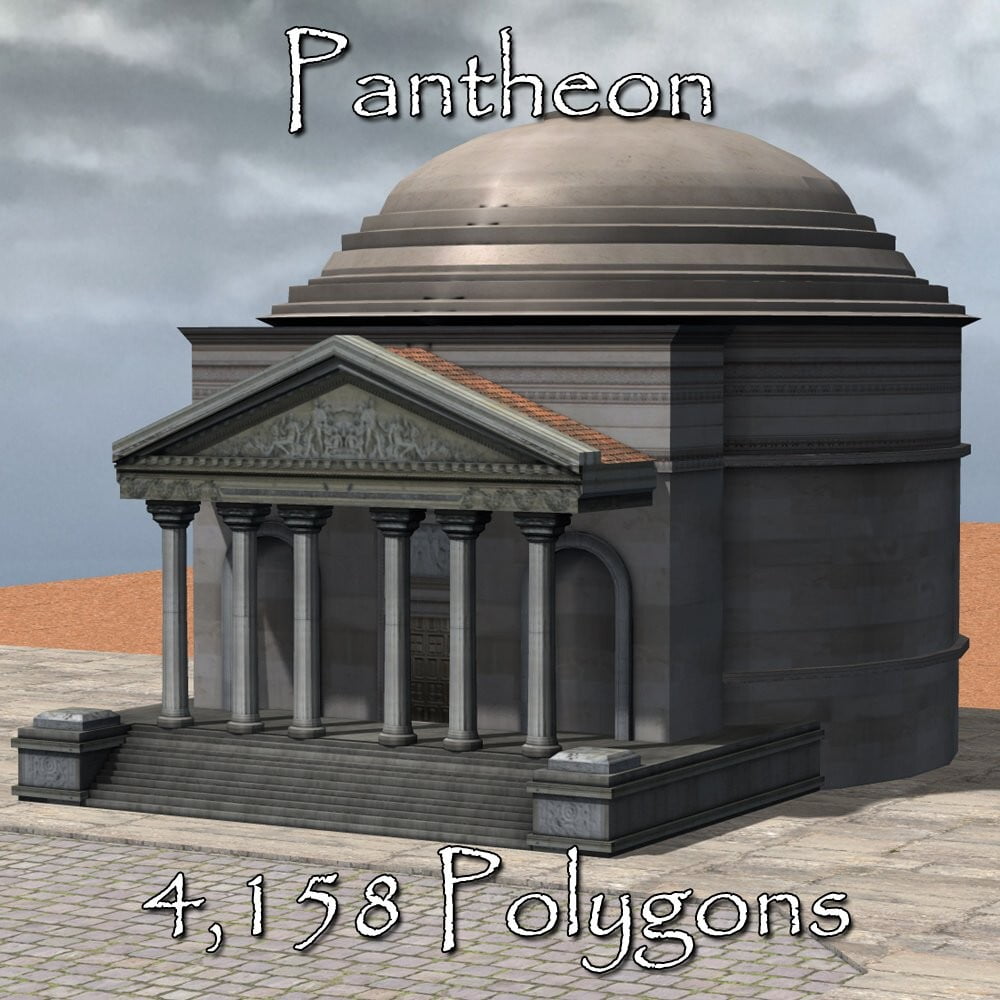 Roman Building Set II - Poser